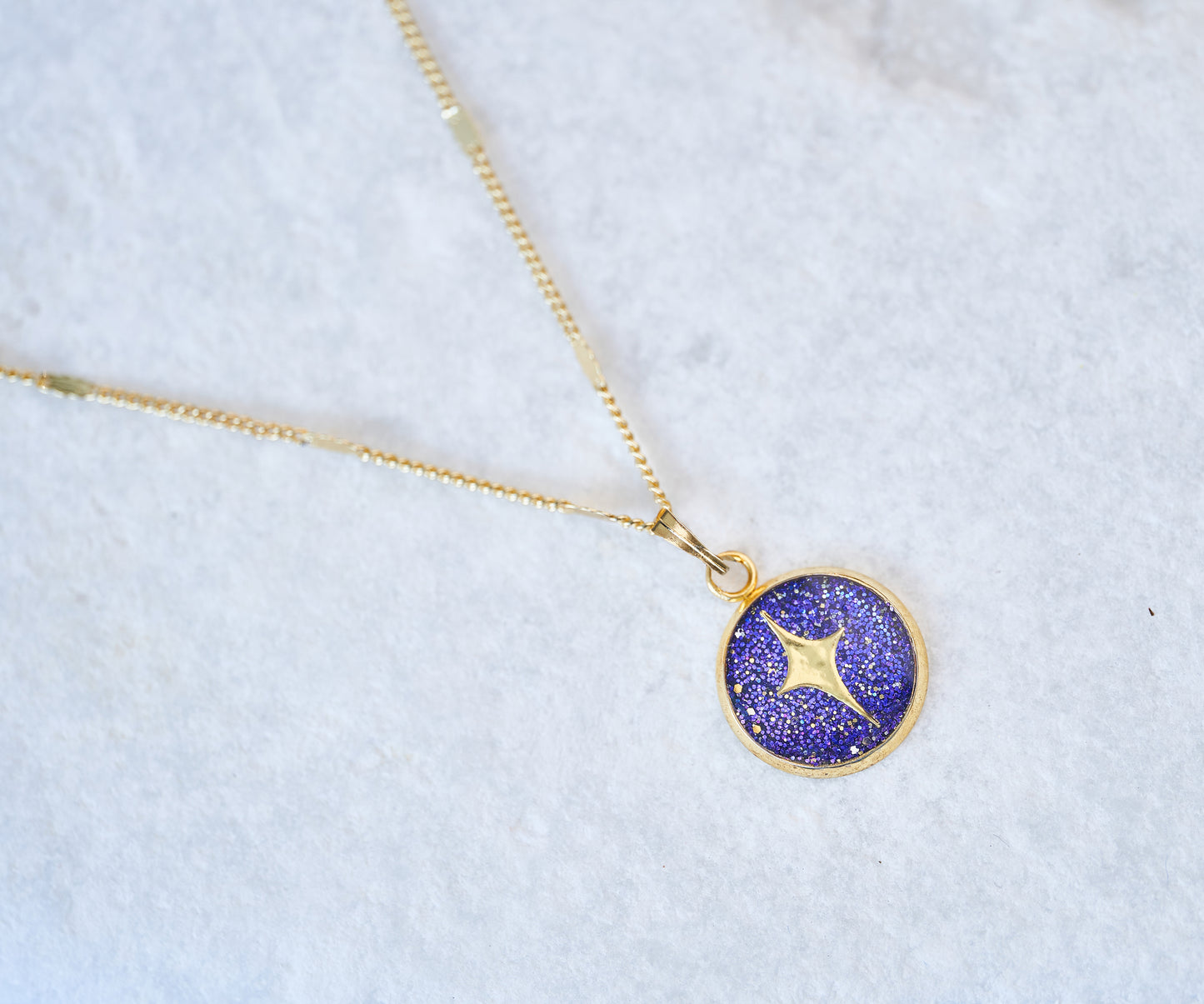 Opal Celestial Pendant Necklace