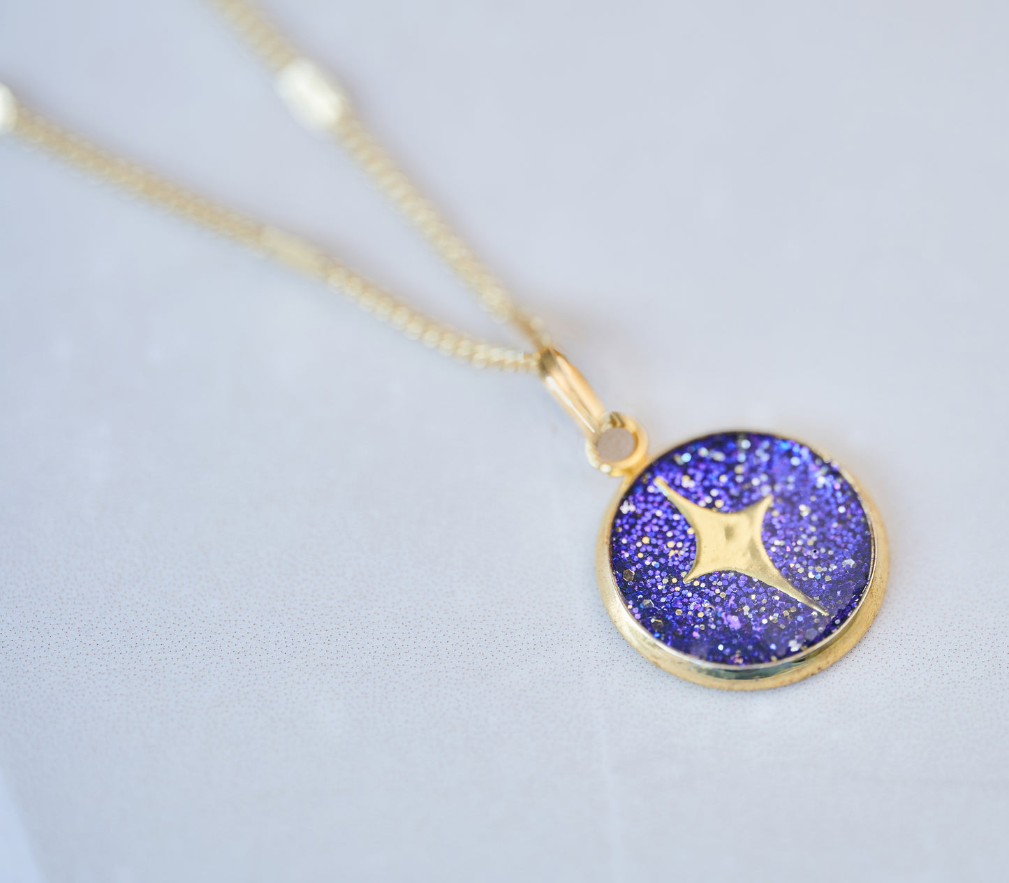 Opal Celestial Pendant Necklace