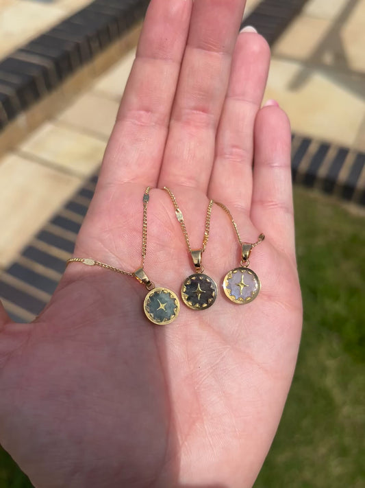 Semi Precious Star Pendants